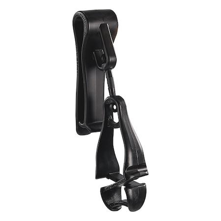 Ergodyne Black Swiveling Glove Clip Holder - Belt Clip 3425