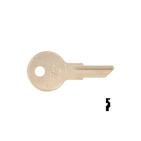 Ilco Unican Pollak Key Blanks, 10PK 1657