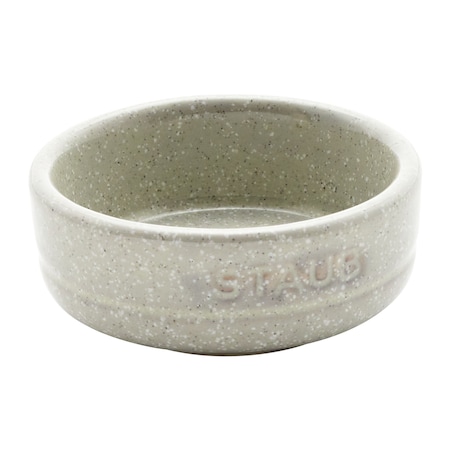 Staub Ceramic Dinnerware 4-pc Condiment Dish Setand, White Truffle 1010477