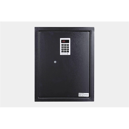 Keen 0.44 cu ft. Hidden Wall Safe Security Steel Vault Lock, Black KE2641415