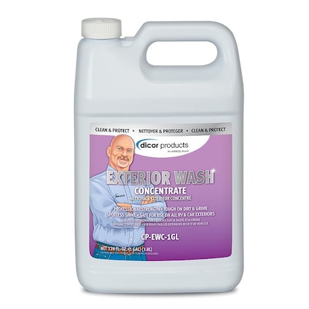 Dicor Use To Clean Exterior RV Parts, 1 Gallon Jug, Single CP-EWC-1GL