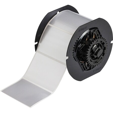 Brady B33 Series Metallized Polyester Labels 2in H x 3in W Silver 500/RL B33-19-435