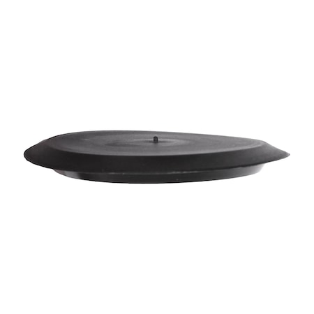Auveco Flush Sheet Metal Plug 2in Hole Black, 10PK 18803