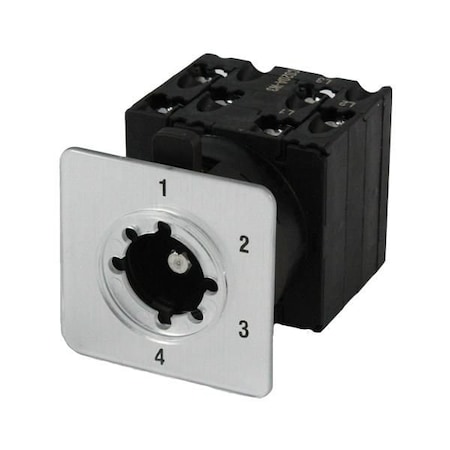 Imo Automation Cam Switch 3 Pole 4 Position 20Amp, Step, With Legend Plate CS20A-ST43