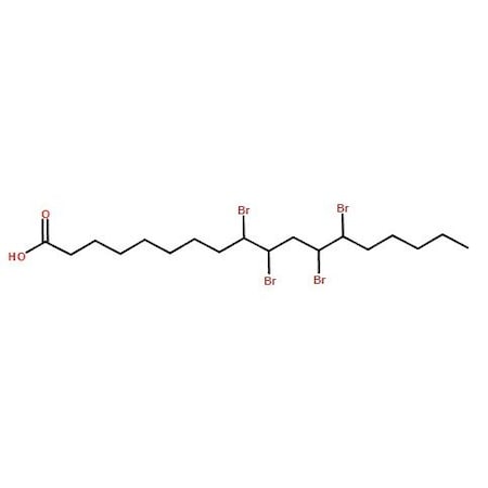 Ak Scientific 9, 10, 12, 13-Tetrabromostearic acid (250mg), CAS 1794-89-4 6925AL-250mg
