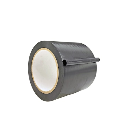 Wod Tape PVC, Black, 4 inch (96mm) W., 6 mil Thickness, 12 PK WOD VTC606-04000-12-60-BLA