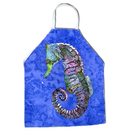 Carolines Treasures 27 x 31 in. Seahorse Apron 8639APRON