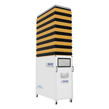Air Care Containment Cart, 120" H, 73" L FG0283