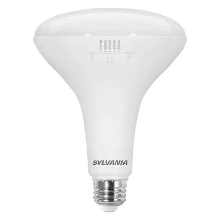 Ledvance/ Sylvania LED BR40 TruWave 5CCT Selectable, 13W, 90 CRI, 1100 LUMEN, Medium, Frosted LED13BR40DIM9SC3RP