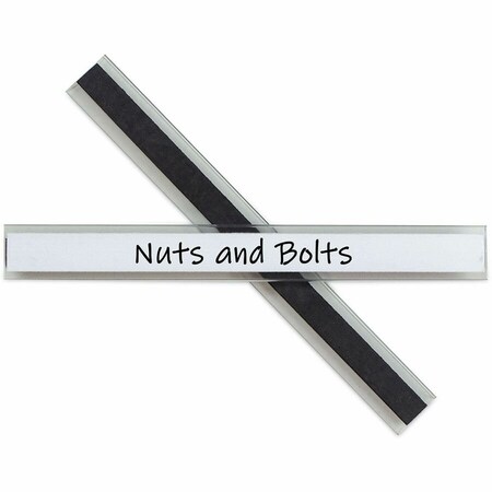 C-Line Products Label Holder, PVC, 5 in H 87805