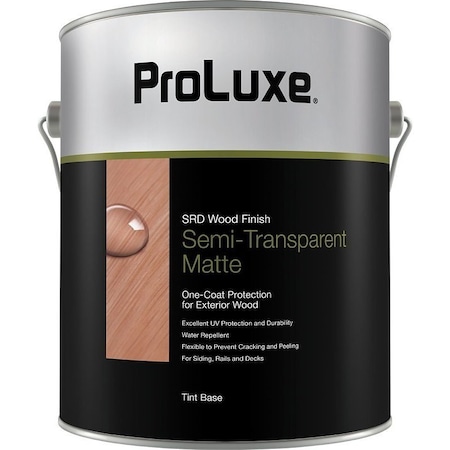Ppg Proluxe Cetol SRD Wood Finish, SemiTransparent, Liquid, 1 gal, Can SIK500-190/01