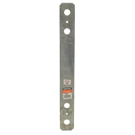 Simpson Strong-Tie PS Piling Strap, 18 in L, 2 in W, Steel, Hot-Dip Galvanized PS218