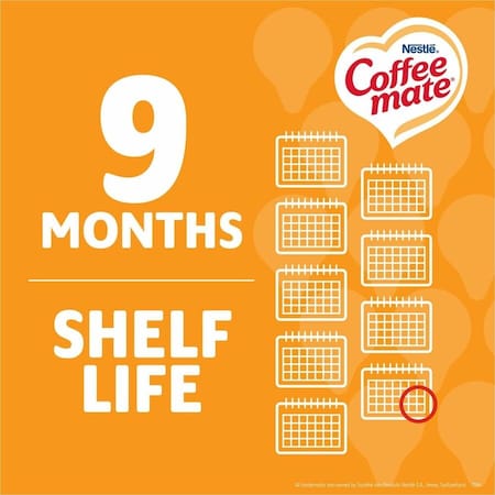 Coffee Mate Liquid Coffee Creamer, Pumpkin Spice, 0.38 oz Mini Cups, 50PK 12270602