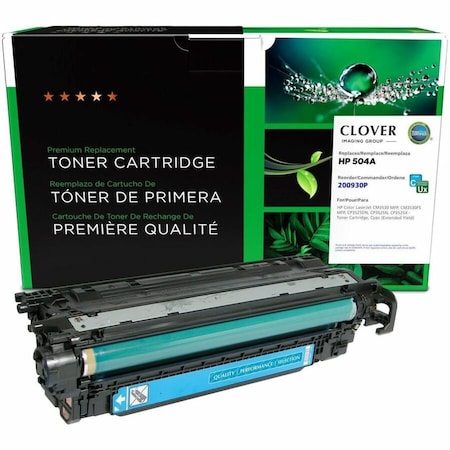 Clover Imaging Group Imaging Remanufactured Extended Yield Cyan Toner Cartridge 200930P