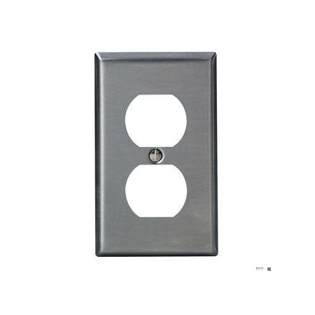 Leviton Receptacle 1 Gang Wallplate 84003-40