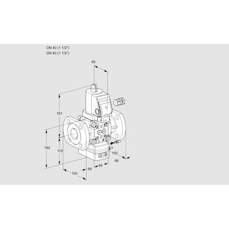 Honeywell Kromschroder VAG 240F/NWGRAE KS88011748