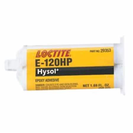Loctite 50 ml E120HP Ultra Strength Hysol Epoxy Dual Cartridge Adhesive, Amber 442-237128