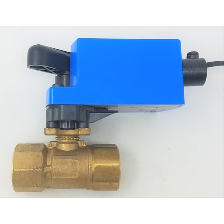 Johnson Controls 1In 2W Ball Valve 7.4Cv VG1241CL+9A4AGA