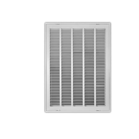 Rectorseal Tru Aire 25 in. H X 20 in. W 1-Way Powder Coat White Steel Return Air Filter Grille 190RF20X25