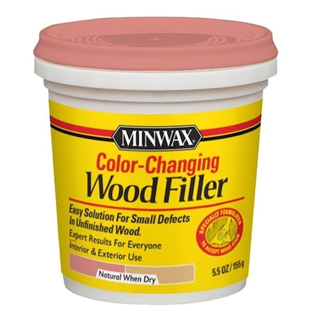 Minwax Wood Filler, Liquid, Natural, 5.5 oz 448600000