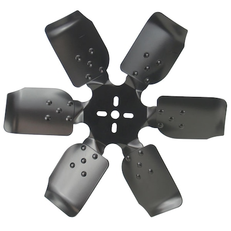 Derale 17417 17 in. Reverse Rotation Rigid Race Fan with Steel Blade DER17417