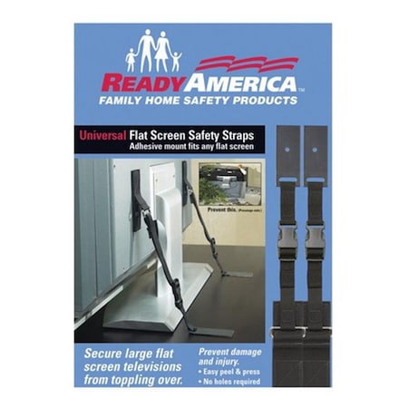 Quake Hold 4521 60 in. Flat Screen Safety Strap 5406525