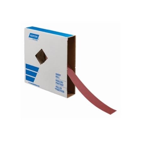 Norton Co Fine Grit Cloth Rolls, 2 in x 50 yd, P320 547-66261136210