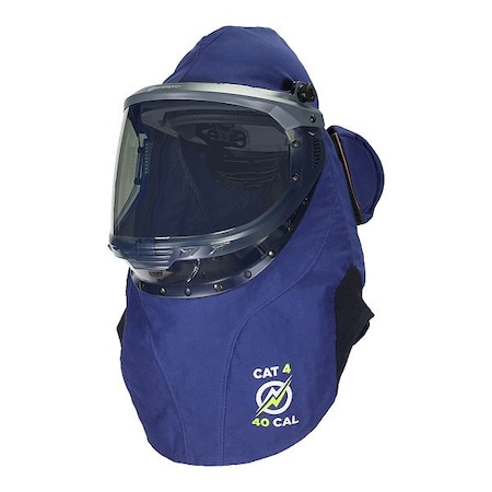 National Safety Apparel Hood, Navy, Universal ARC40H1