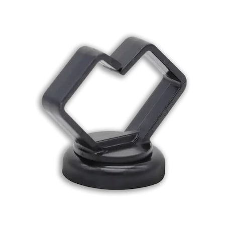 Mag Daddy Cable Clip, Polymer, 3/4 in Bundle Dia., Black 62419-10