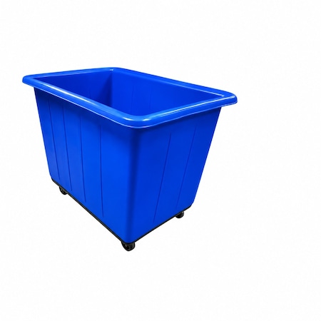 Loadpro Commercial Grade Heavy Duty 20 Bushel Bin Cart, 1200 lb Capacity, Blue RM-LOADPRO-20BU BLU