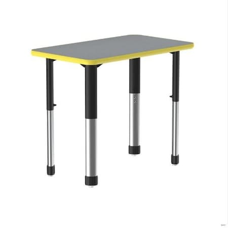 Correll TFL Collaborative Desk, 20 in D X 34 in W X Particleboard AD3420TF-REC-15-09-38