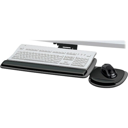 Fellowes Standard Keyboard Tray, Black FEL93841