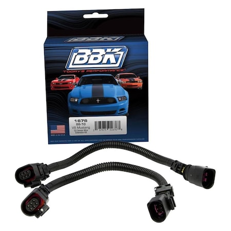 Bbk Performance 1112 Oxygen Sensor Wire Harness Extension Kit for 2011-2014 Ford Mustang BBK1112