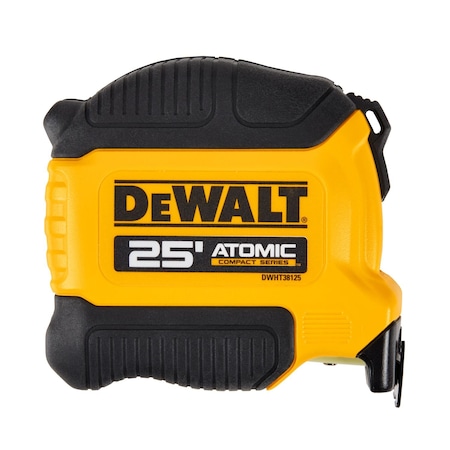 Dewalt Tape Measure, 25 ft L Blade DWHT38125S