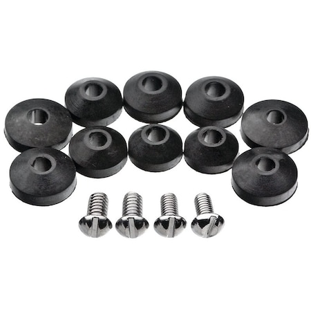 Danco Faucet Washer Assortment, 58 in Dia, Rubber, For QuickOpening Style Faucets 80789