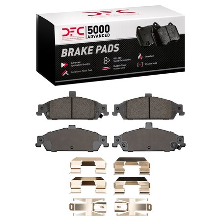 Dfc 5000 Advanced Disc Brake Pad Set,  1551-0727-01