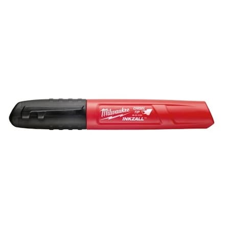 Milwaukee Tool Ink Industrial Marker, Black, Chisel 48-22-3103