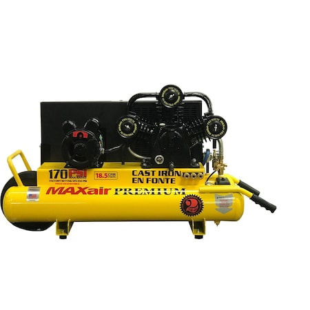Maxair 18.5 CFM Elec Wheelbarrow Compressor TT518E-MAP