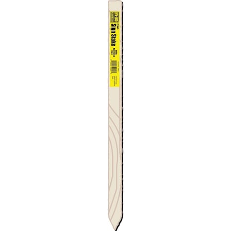 Hy-Ko 1.25'' x 21'' Wooden Sign Stake 40603