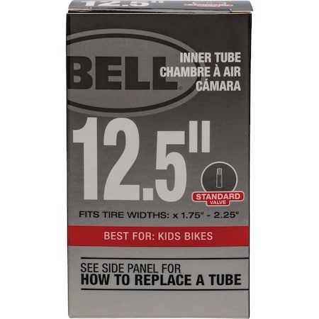 Bell Sports Bell 12-1/2'' Standard Premium Quality Rubber Bicycle Tube 7109056