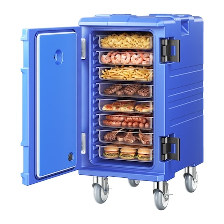 Vevor Insulated Food Pan Carrier Stackable Catering Dishbox 120L Chafing Dish BW-120