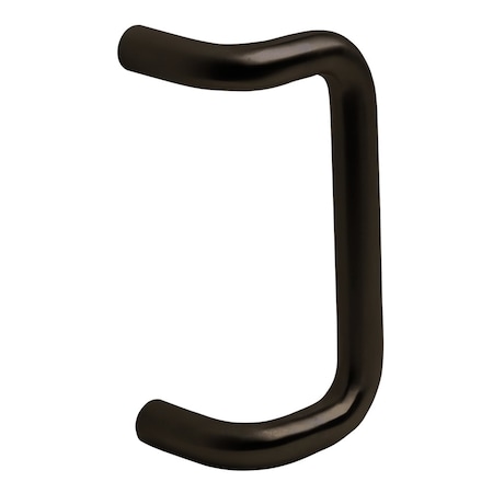Ives Offset Door Pull, 90 Deg., ADA Compliant, 1in Round, 10in CTC, 3-1/2in Projection, Dark Bronze Fini 8190EZHD-0 695