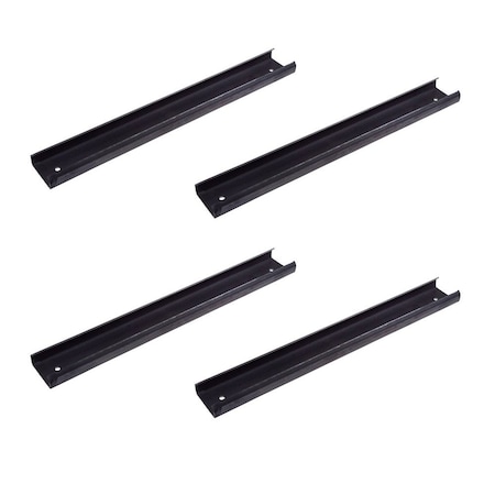 Mytee Products Sliding Winch Track 3 ft Steel C Track for Flatbed Trailer & Cargo Tie Down, 4PK WinchTK-C3x4