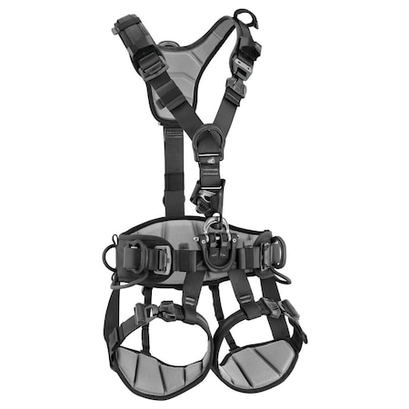 Petzl Harness for Rope Access, Black C083BB04