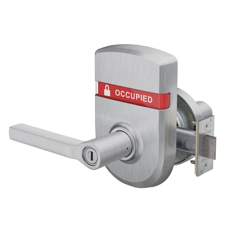 Schlage Commercial ND Series Privacy Latitude with 13-248 Latch 10-025 Strike and Outside Occupied Vacant ND40LAT626OSOCC