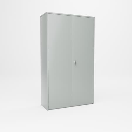 Pucel Heavy Duty Storage Cabinet, 48 in W x 84 in H x 19 in D, Light Blue HDSC-4884-19-4