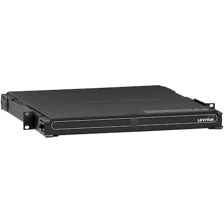 Leviton RACK-MT ENCLOSURE OPT-X 1000I, EMPTY, ADD PLATES/MODS/TRAYS, 1U 5R1UM-F03