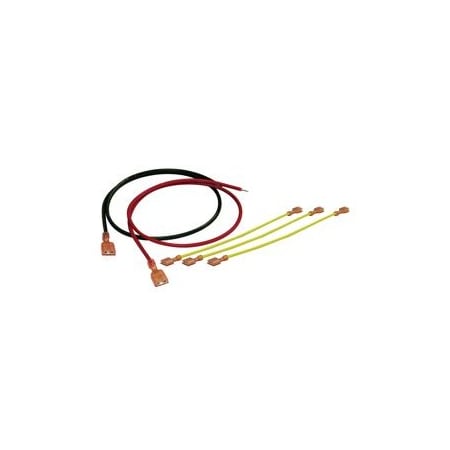 Altronix 18in Red/Black Battery Leads, 4 YL Leads BL3KSP