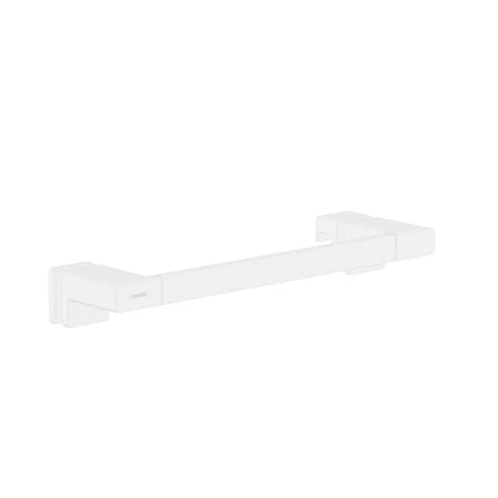Hansgrohe AddStoris Shower door handle in Matte White 41759700