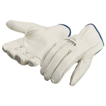 J. J. Keller & Associates SAFEGEAR Cowhide Leather Driver Safety Gloves with Keystone Thumb - XL 65403